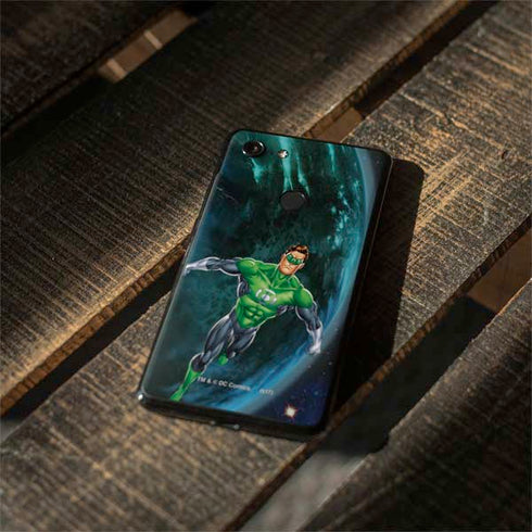 DC Comics Green Lantern Action Pose in Space Google Pixel 3 XL Skin